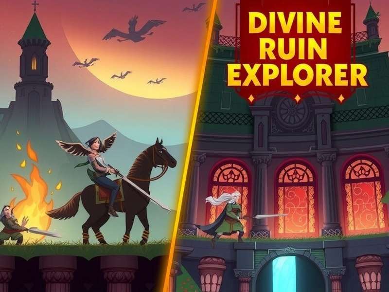 Divine Ruin Explorer Game Screenshot